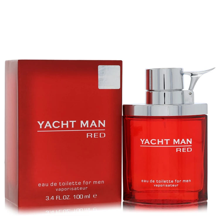 Yacht Man Red Eau De Toilette Spray By Myrurgia